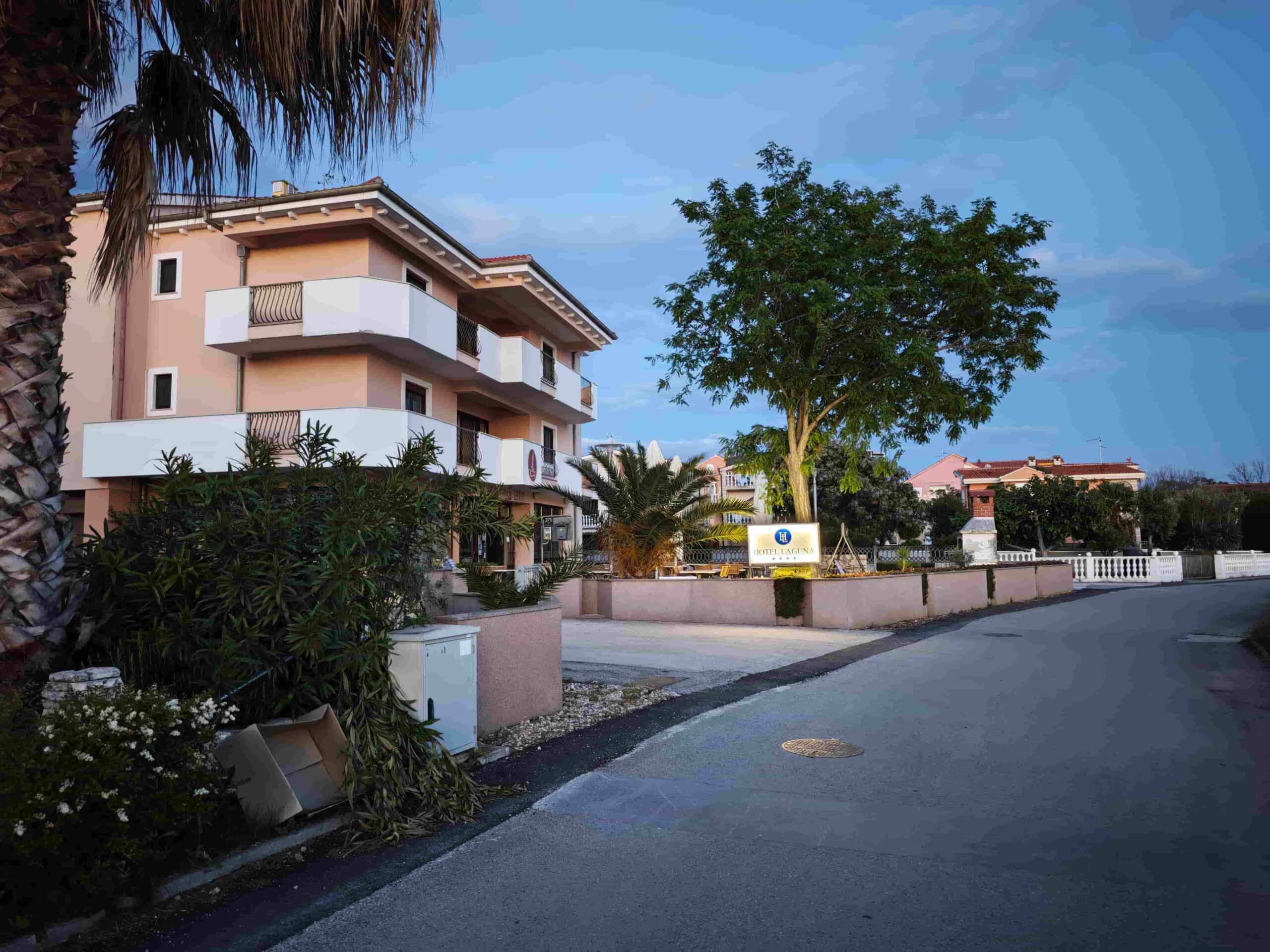 Hotel Laguna – terasa i pogled na more